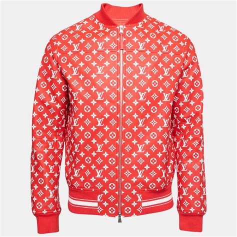 red supreme louis vuitton jacket|Louis Vuitton supreme jacket price.